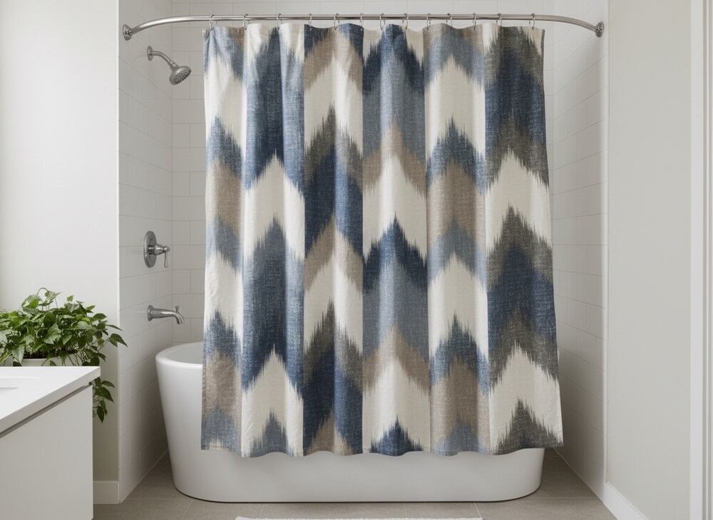 Ink+Ivy Alpine Shower Curtain